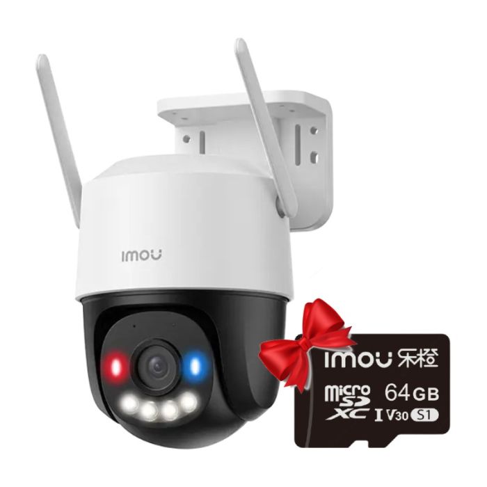 CAMERA IMOU SANS FIL 5MP CRUISER SC 4G + carte memoire 64G